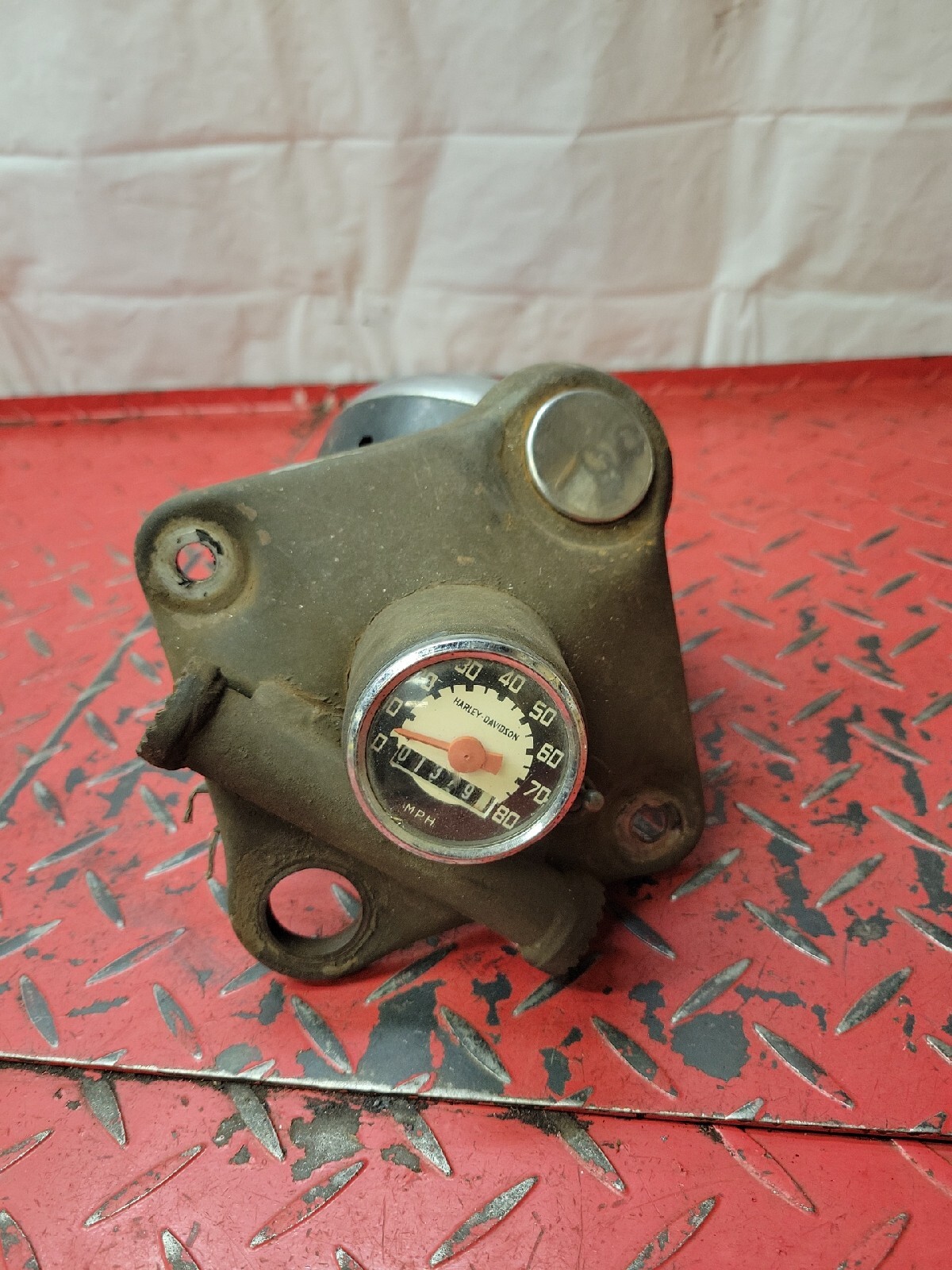 1973 Harley Davidson Aermacchi X90 Headlight / Speedometer / Handlebar