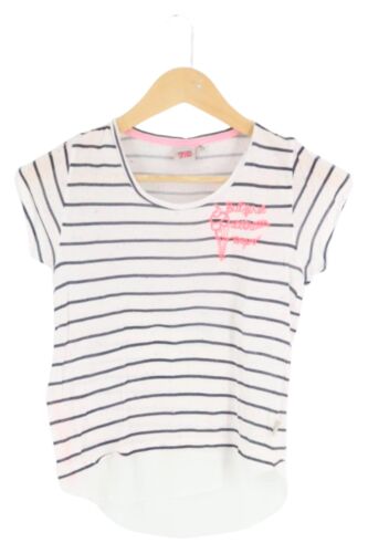 VINGINO T-Shirt Kinder Gr. S Weiß Streifen Casual Look