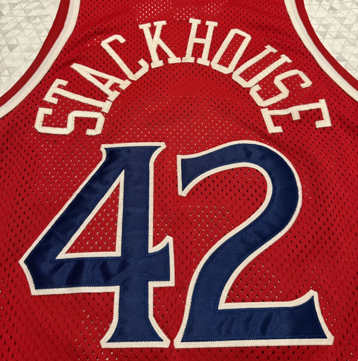 Champion チャンピオン SIXERS ジュリースタックハウス Vintage Philadelphia Sixers 