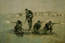 The Last Stand by Frederic Remington General Custer Giclee Print + Ships Free