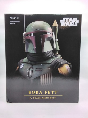 Diamond Select Star Wars Legends In 3D Boba Fett 1/2 Scale Bust LE of 1000 NIDB
