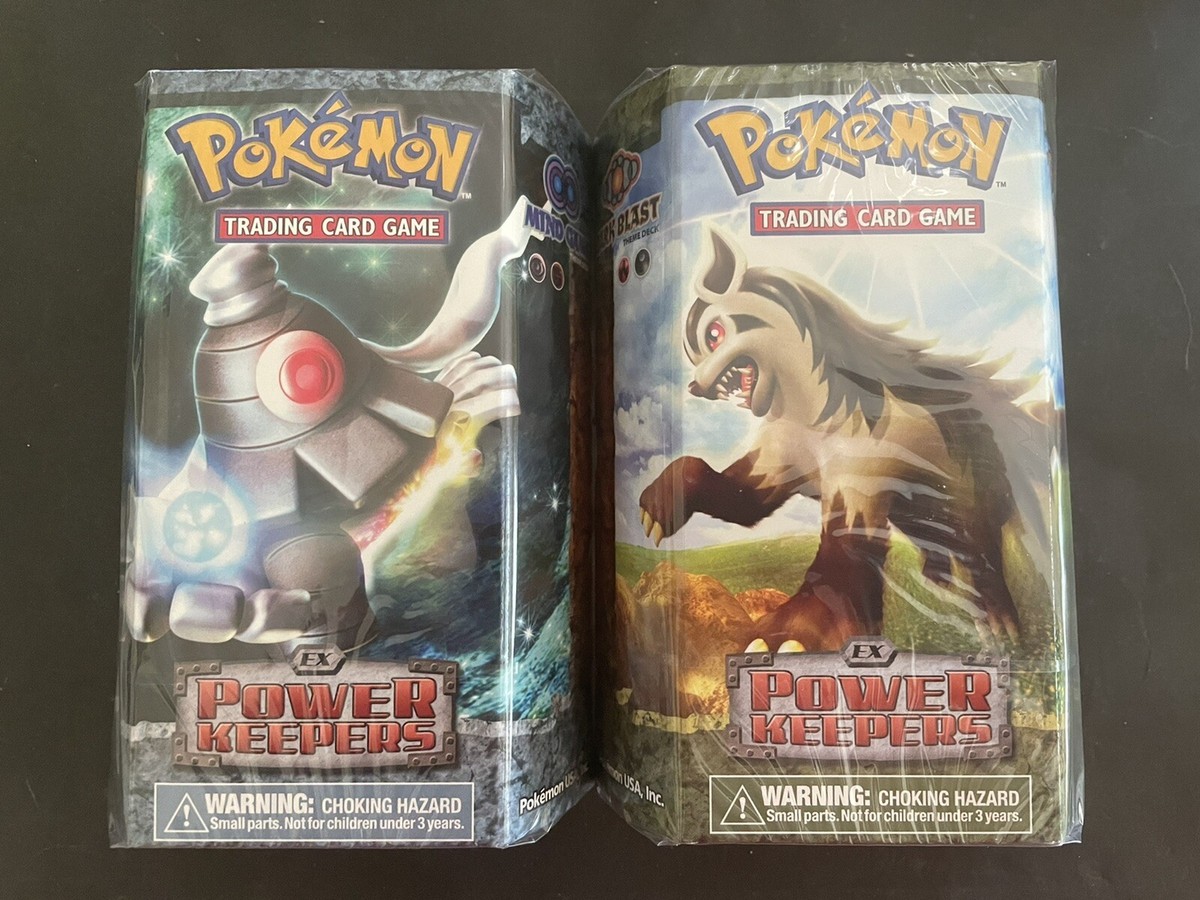 Pokemon X2 Theme Deck Mind Game + Dark Blast Ex Power Keepers
