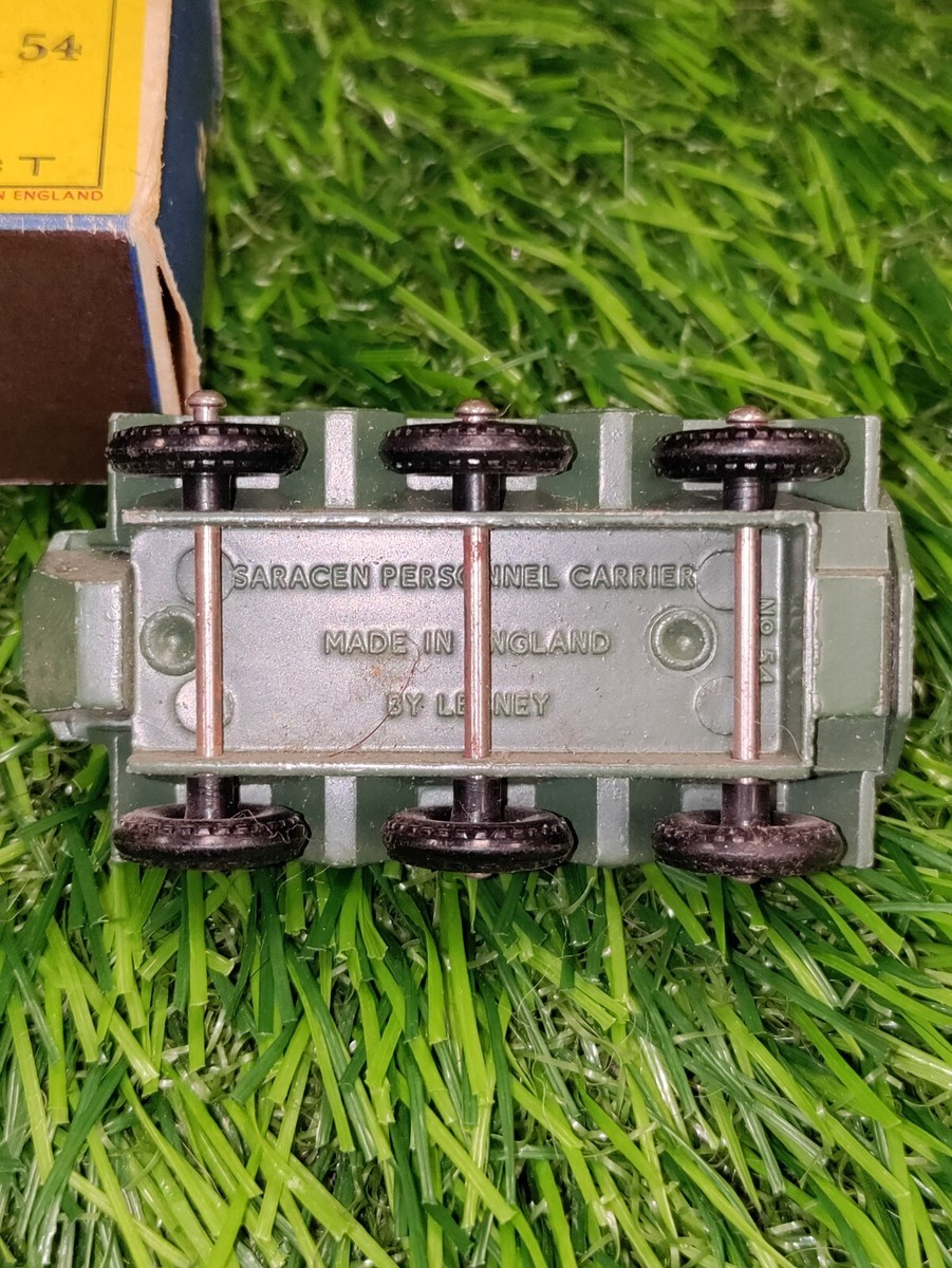 Matchbox Series #54 Saracen Personnel Carrier In Box By Lesney | eBay