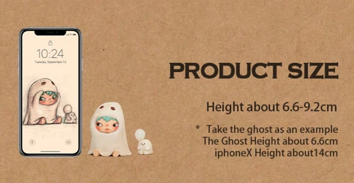 POP MART Hirono The Other One Series Confirmed Figure Toys Gift HOT-The Ghost - Picture 10 of 19