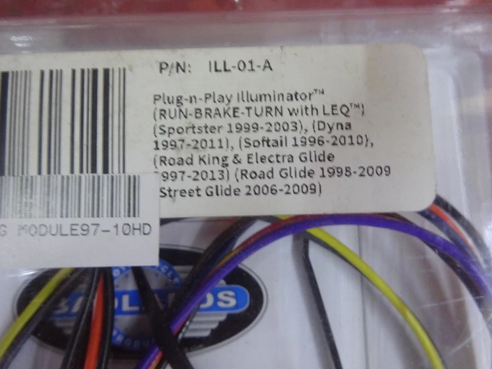 Harley BIG TWIN & XL'S RPL UNIVERSAL PLUG-N-PLAY RUN-BRAKE-TURN ILUMINADOR Foto 3 de 4