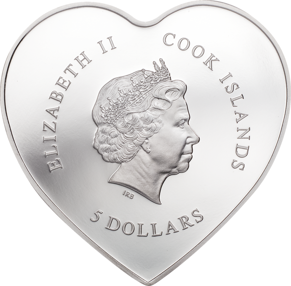Cook Islands 2021 5 Happy Valentine’s Day 20g Proof Silver Coin eBay