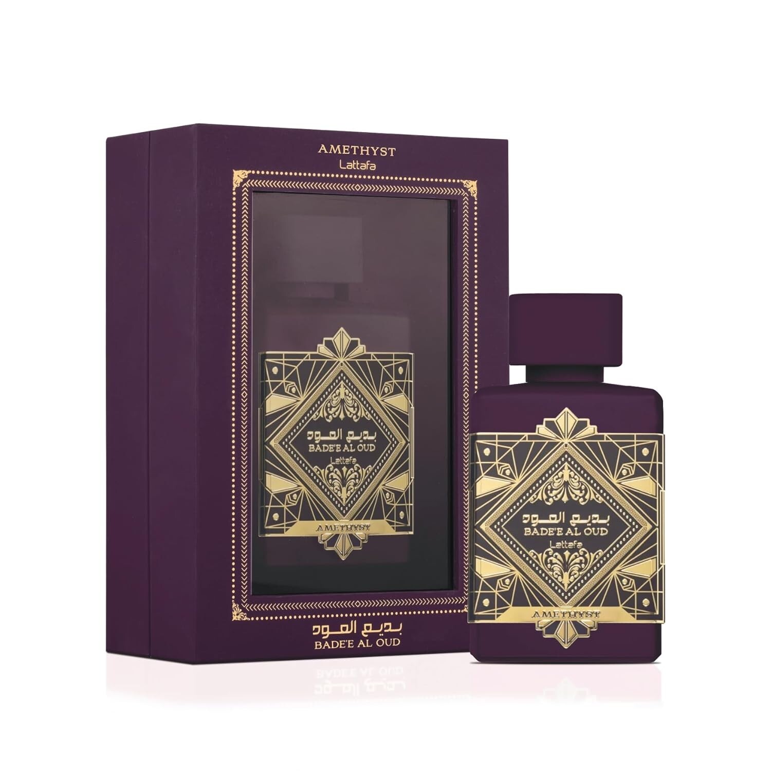 Lattafa Badee Al Oud Amethyst 100ml Unisex Eau de Parfume, Gift
