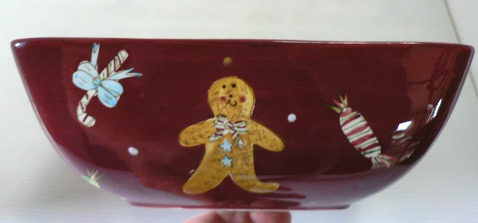 LAURIE GATES CUENCO CUADRADO PAN DE JENGIBRE HOMBRE Foto 3 de 4