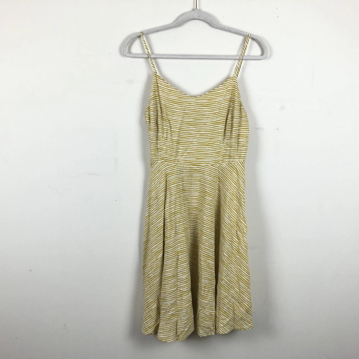 Old navy yellow striped deals dress