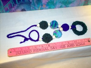 Handmade necklace for nursing mothers and teething baby  #4