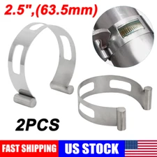 2.5'' Exhaust Pipe Tacking Band Clip Kit For Welding & Fabrication Tool 2PCS/SET