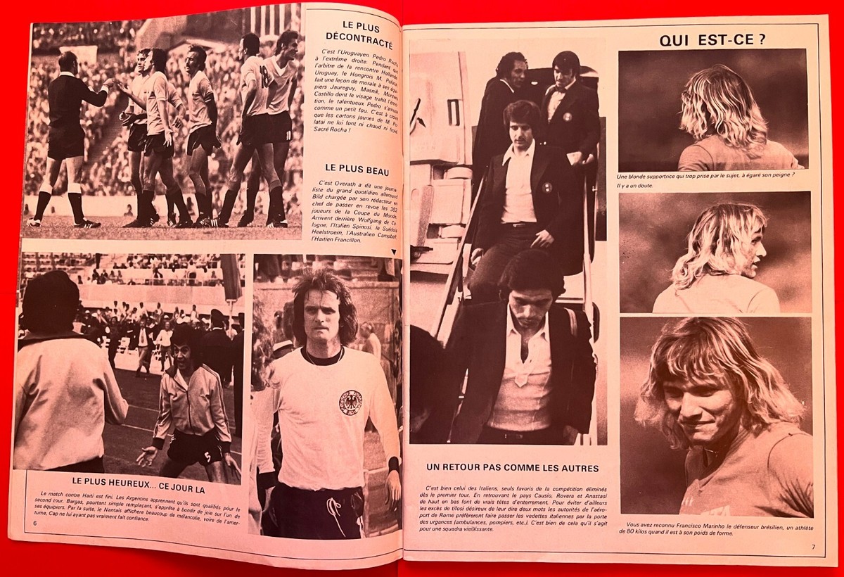 FOOTBALL MAGAZINE N° 173 - GUIDE SPÉCIAL COUPE DU MONDE 1974 - LES 16 ÉQUIPES - NEUF