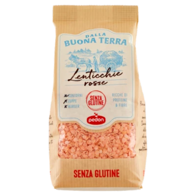 LENTICCHIE ROSSE SENZA GLUTINE 350 GR PEDON DALLA BUONA TERRA
