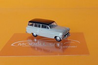 Brekina 20247 Opel Olympia Caravan, Grau/Schwarz, Bj. 1954, 1:87 Neu