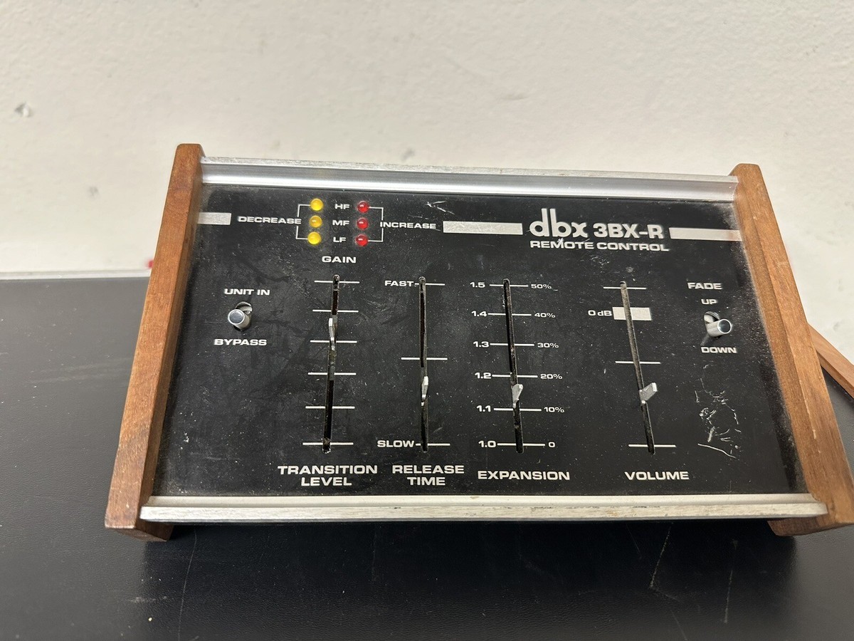 動作未確認】dbx 3BX ダイナミックレンジエキスパンダー S1604 動作未確認】dbx 3BX ダイナミックレンジエキスパンダー S1604