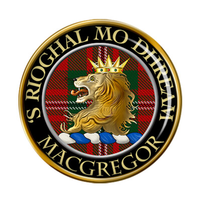 Macgregor Schottische Clan Anstecker Abzeichen
