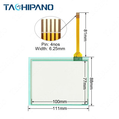 1PC for DMC AST047 AST-047 AST-047A AST-047070A Glass Panel  Touch Screen