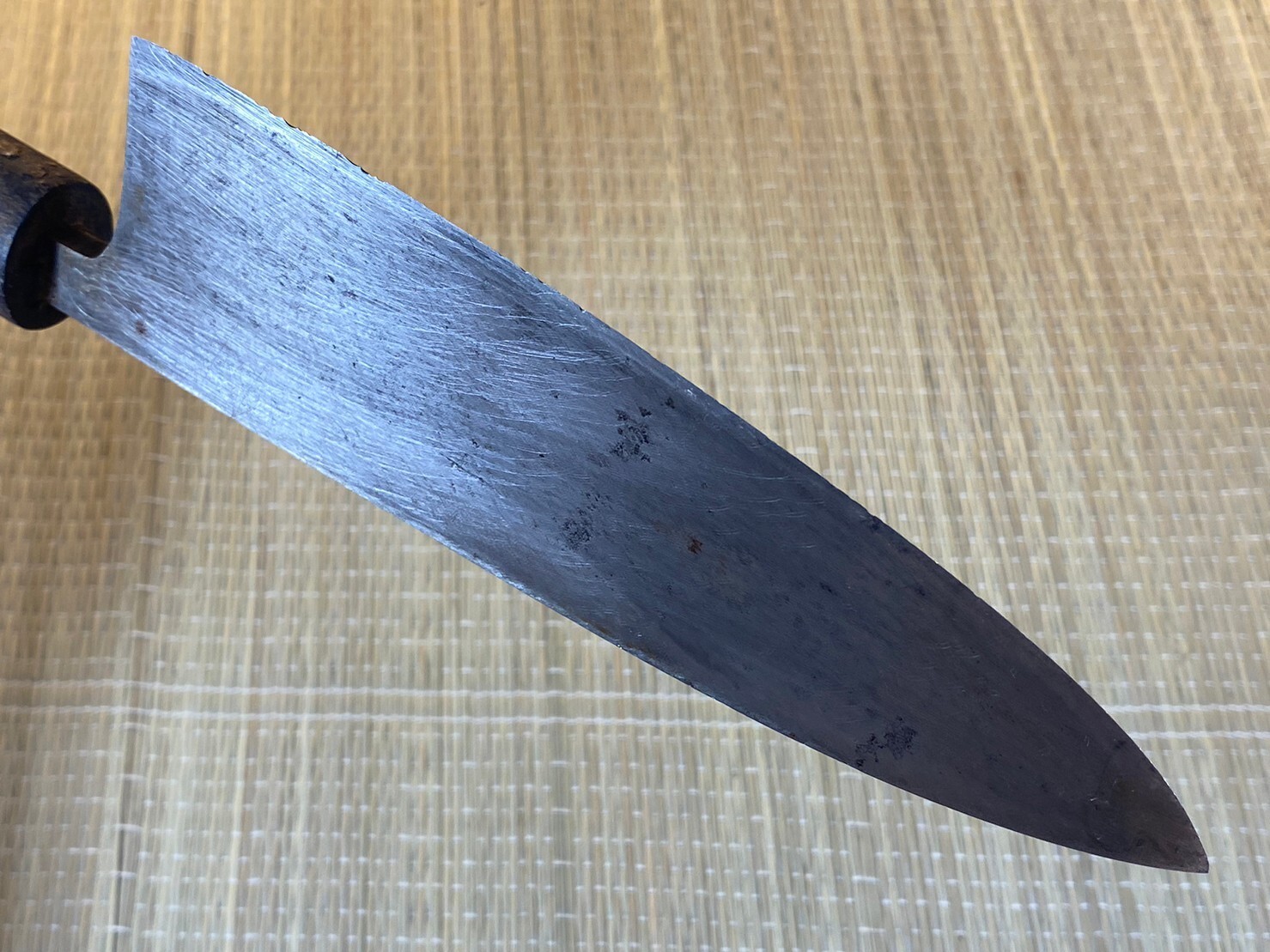 Japanese Chef's Kitchen Knife DEBA Vintage KIYA OLD from Japan 177