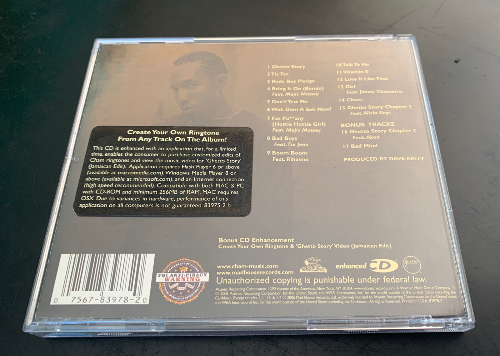 【SALE／59OFF】 Cham fea alicia keys Ghetto story CDS candia.dz