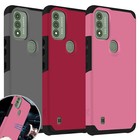 For Wiko Voix Phone Case Mount Friendly Shockproof Dual Layer Hard Hybrid Cover