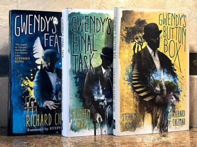 THE GWENDY'S BOX TRIO - 3 SIGNED COPIES Stephen King & Richard Chizmar HC 2 1sts