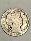 1898 S Barber Liberty Silver Half Dollar 50C Better Date !