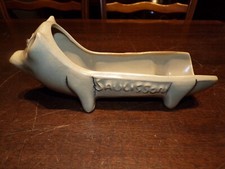 Plat à saucisson en forme de cochon ( 26 cm, de long 8 cm de large )