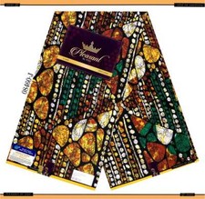 Pleasant Pebbles Design Ankara WaxPrint 100% Cotton 2