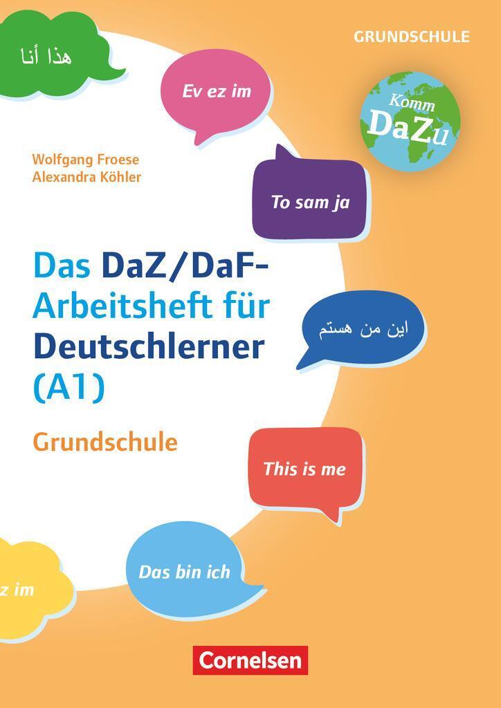 Thumbnail - Das Ich - Das Daz/daf-arbeitsheft Für Deutschlerner (a1) Grundschule |