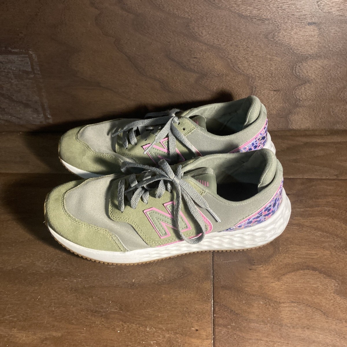 Womens New Balance Fresh Foam X70 V1 Cheetah Athletic Tennis Shoes Sneakers  Sz