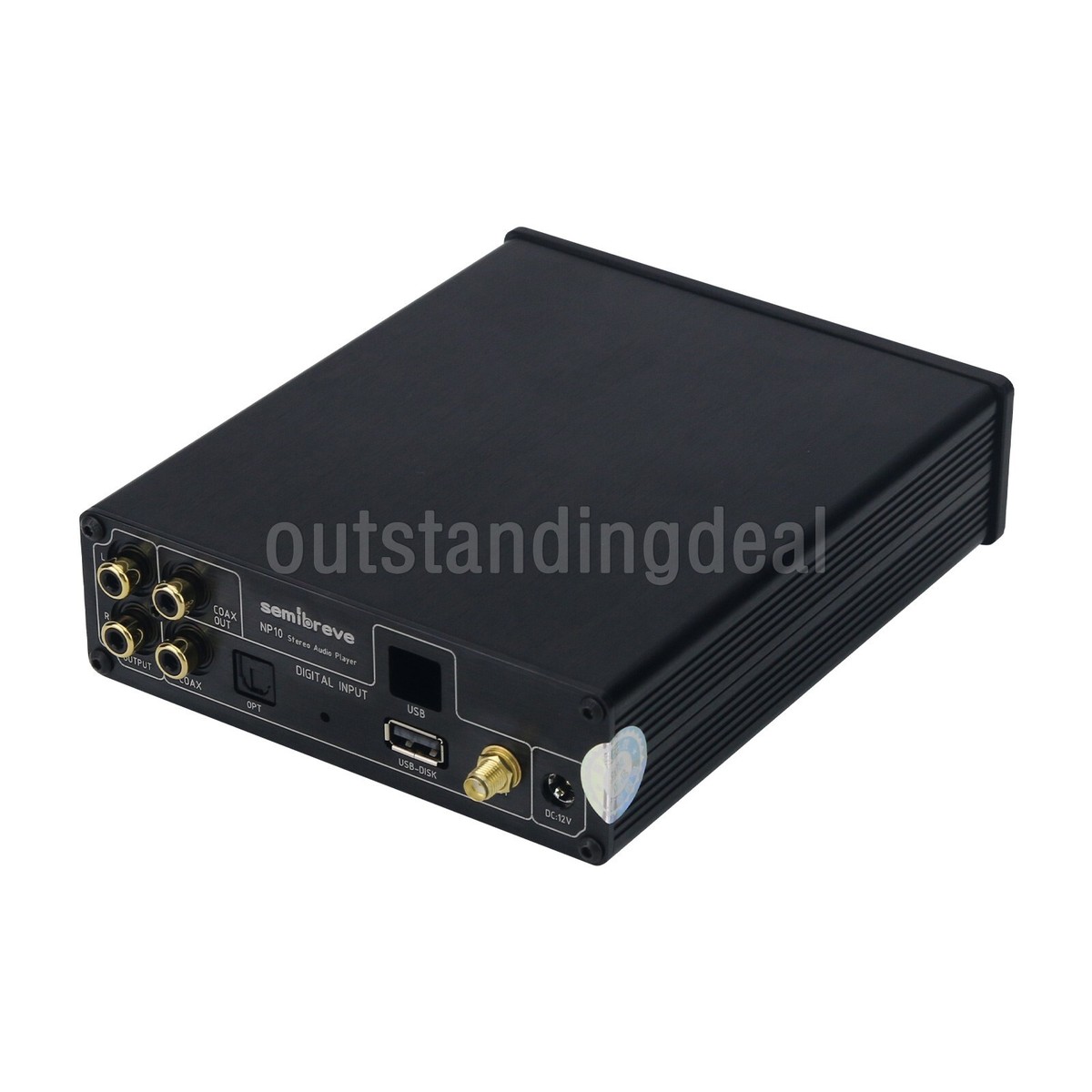 Semibreve Black NP10 Lossless Audio Decoder 2xES9038Q2M Bluetooth5