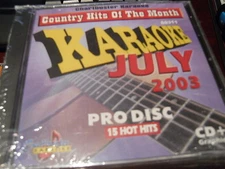 CHARTBUSTER PRODISC KARAOKE 60311 JULY 2003 COUNTRY HITS CD+G 15 SONGS
