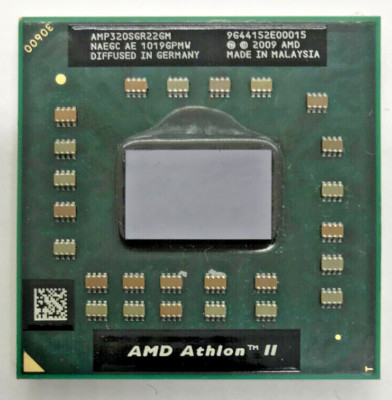 AMD Athlon II P320 AMP320SGR22GM Mobile - Dual Core - 2.10GHz - Socket S1(S1g4)#616