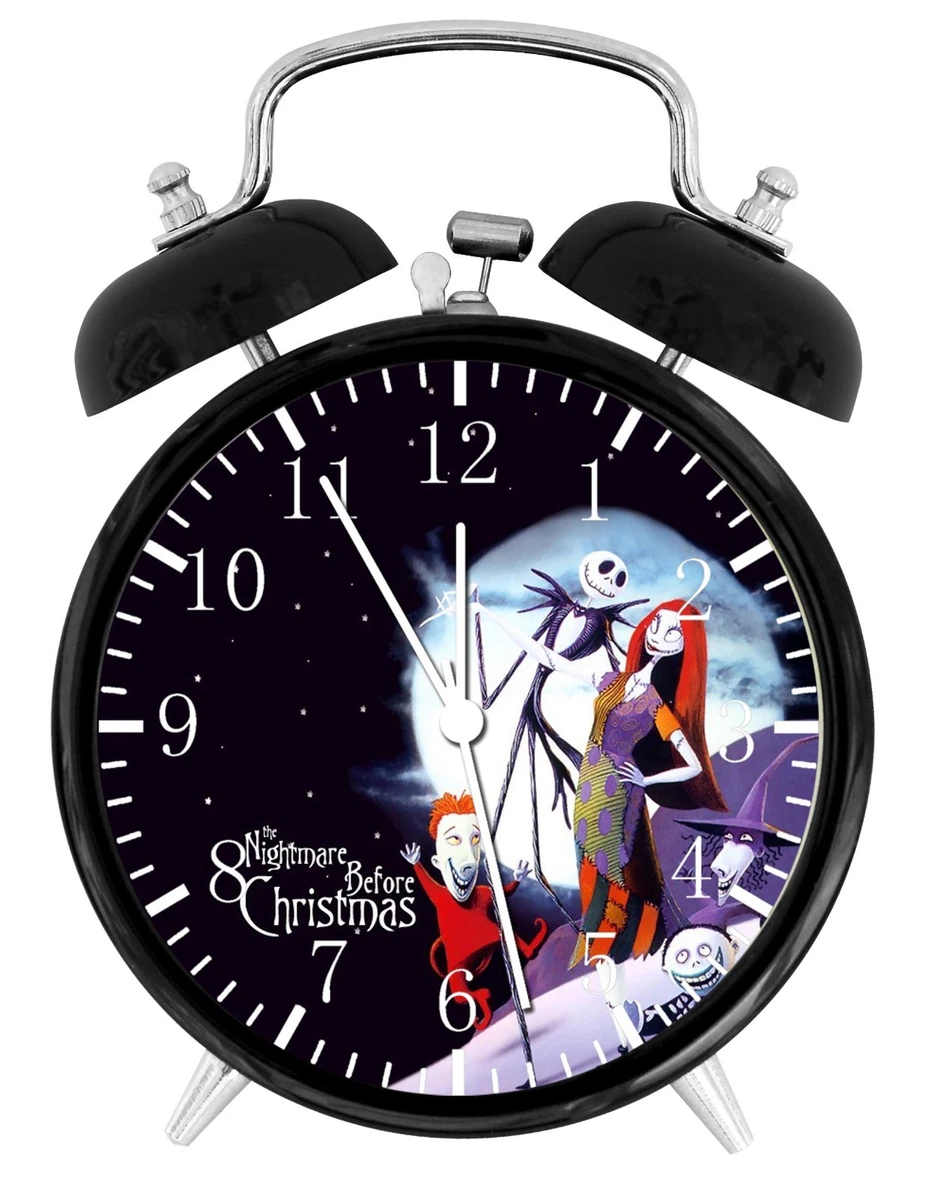 The Nightmare Before Christmas Alarm Desk Clock Nice For Decor or
