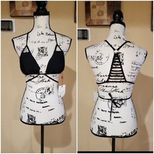 New Red Carter Women's Triangle Bikini Top Size Large