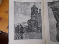  la Sardegna nelle acqueforti di Felice  Melis-Marini  Ogliastra Aritzo 1923