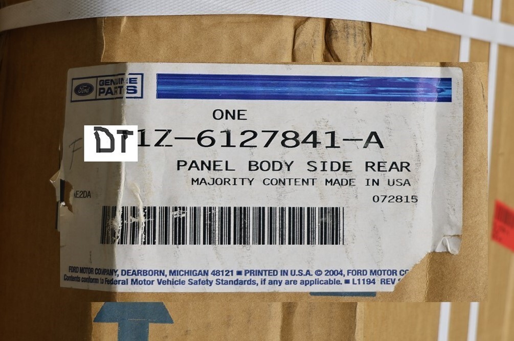 2014-2023 Ford Transit Connect Rear LH Outer Body Quarter