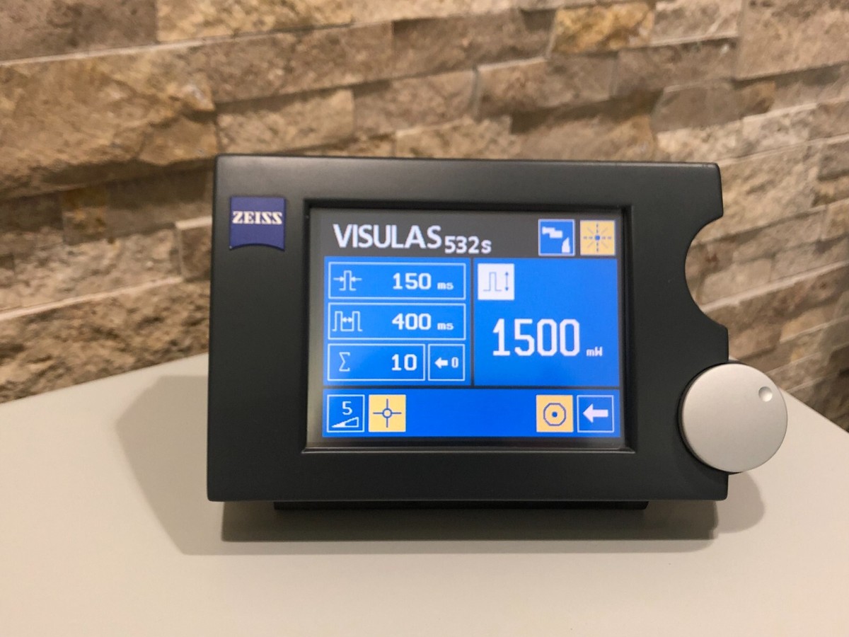 Zeiss Visulas 532S Ophthalmic 532nm Argon Green Retina Laser with