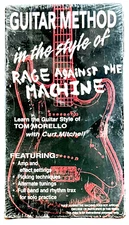 Rage Against the Machine - Guitar Method Curt Mitchell - NEW VHS - Tom Morello