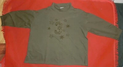 Vintage, Sweatshirt, Damen, Gr. lt. Etikett 44/46, grün , Alba Moda - Bild 1 von 3