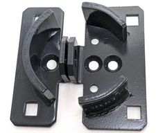 PL774 Puck Lock Double Door Hasp Short