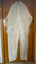Disposable Jumpsuit Coverall XL Oversized. Zipper Closure New