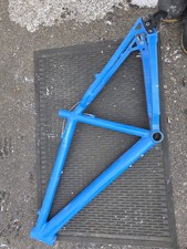 Vtg Santa Cruz Chameleon Mountain Bike Frame Hardtail Aluminum 15" Small Blue