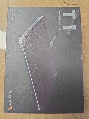 ProtoArc Wired USB Trackpad for Windows 10/11, Large High-Precision Trackpad