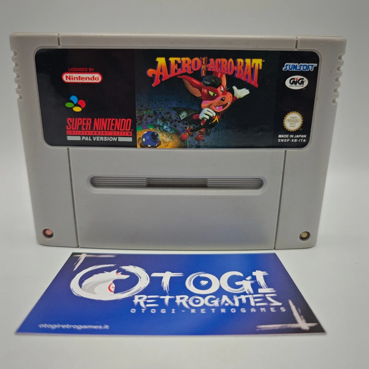 Fiche du jeu Aero the Acro-Bat sur Sega Megadrive - Le Musee des Jeux Video