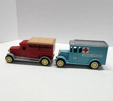 Reader's Digest Collector's 2 Toy Trucks New York Times & American Ambulance
