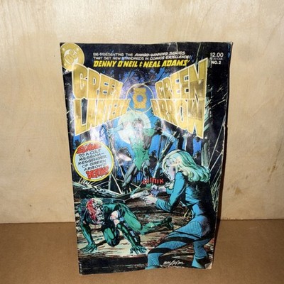 DC Comics Green Lantern/Green Arrow Lot Issues 2 & 71 Bronze Age Adams O'Neil