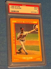 1988 Score Tom Glavine #638 (RC)