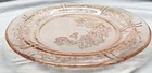 New ListingFEDERAL DEPRESSION GLASS - PINK SHARON BUTTER DISH BASE ONLY