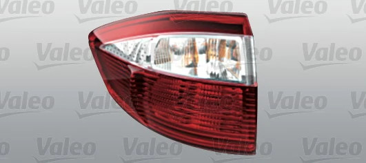 Feu arrière Valeo 044444 pour modèles OE 1686889 et 1704508 en plastique rouge d'origine